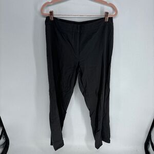 Eileen Fisher Trouser Womens Gray Preowned Ankle Straight Dress Pant Small